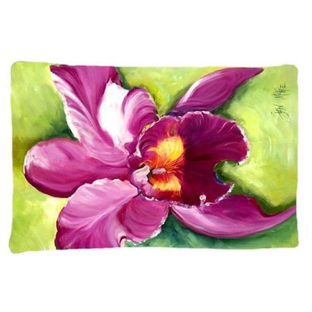 Carolines Treasures Carolines Treasures JMK1120PILLOWCASE Orchid Fabric Standard Pillowcase JMK1120PILLOWCASE